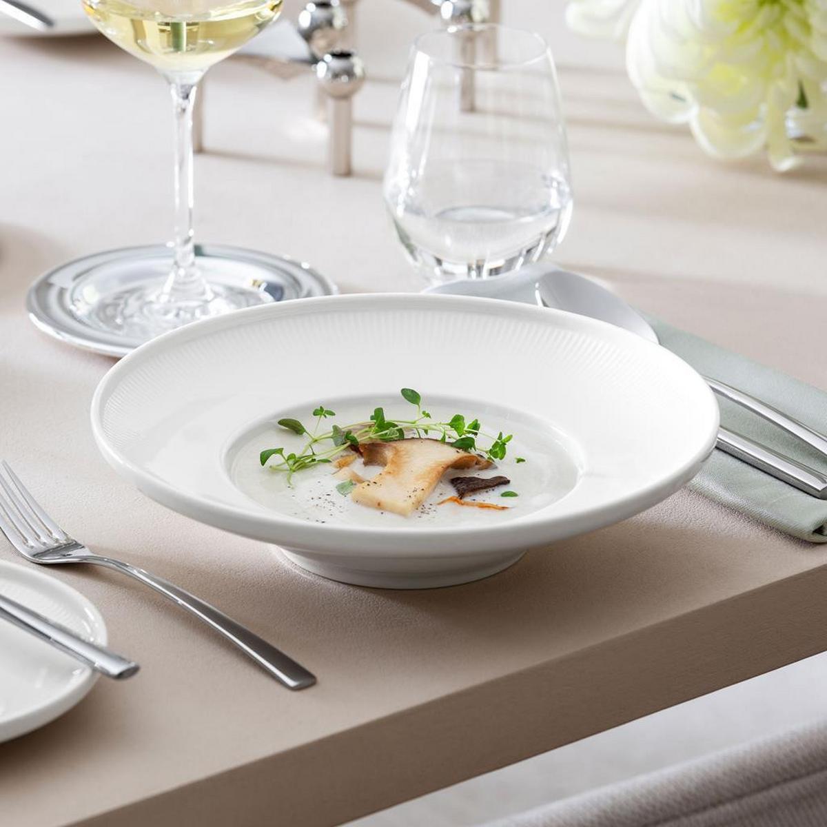 PASTATELLER Afina weiß ø 24,9 cm 6er Set - Weiß, Keramik (24.9cm) - Villeroy & Boch