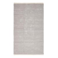 HANDWEBTEPPICH Chenille 45/70 cm - Hellgrau, Textil (45/70cm) - Homescapes