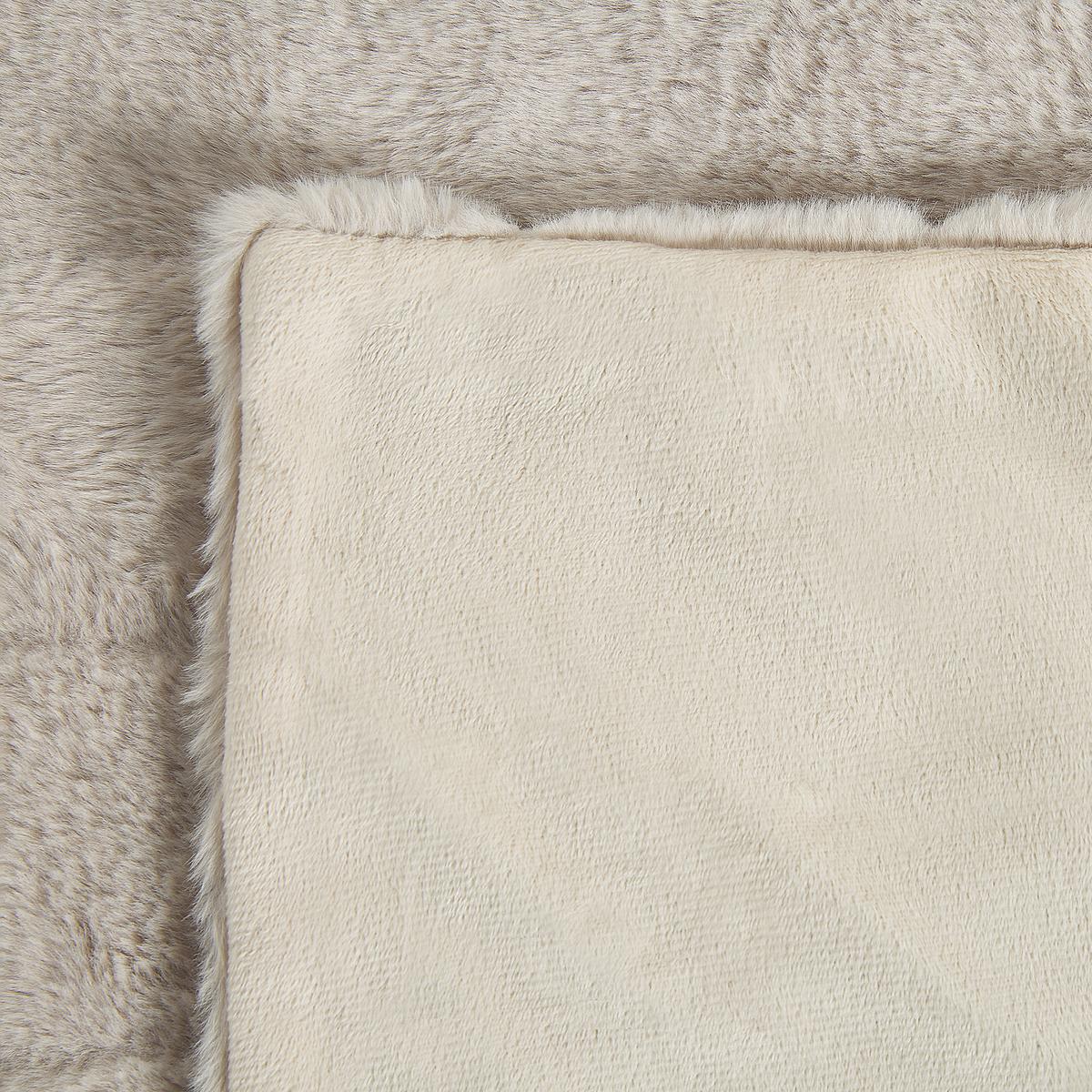 DECKE Beige Labyar 150/200 cm - Beige, Textil (150/200cm) - Beliani