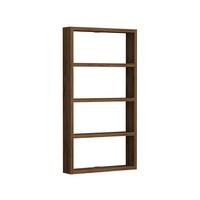 WANDREGAL mit 4 Ablagen - lya 43,2/9/80 cm - Naturfarben, Holzwerkstoff (9/80/14cm) - Calicosy