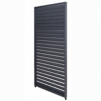 LAMELLENWAND FÜR PERGOLA Anthrazit - Anthrazit, Metall (90/220/6cm) - MCW