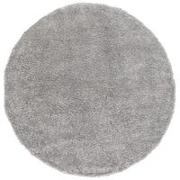 HOCHFLOR LANGFLOR TEPPICH ALOHA RUND - Grau, Textil (200/200cm) - Pergamon