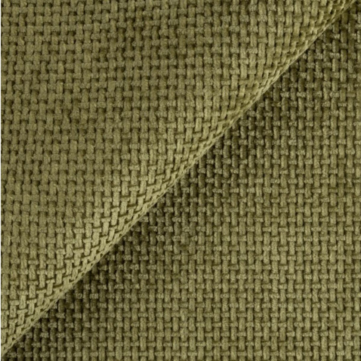 ECKSOFA im Scandi-Stil, Schlaffunktion, Bettkasten B268/T175/H86 cm, Ottomane rechts, Liegefl. 128x209 cm, Bouclé Chenille Stoff in Grün / 21015 - Eichefarben/Grün, Holz/Textil (268/175cm) - luma-home