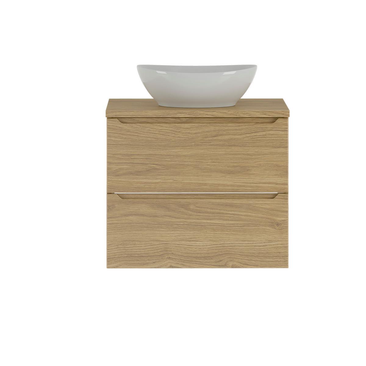 WASCHTISCH 60.6cm Viggo Holz - Braun, Holzwerkstoff (60.6/52.2/46.5cm) - Petits-meubles