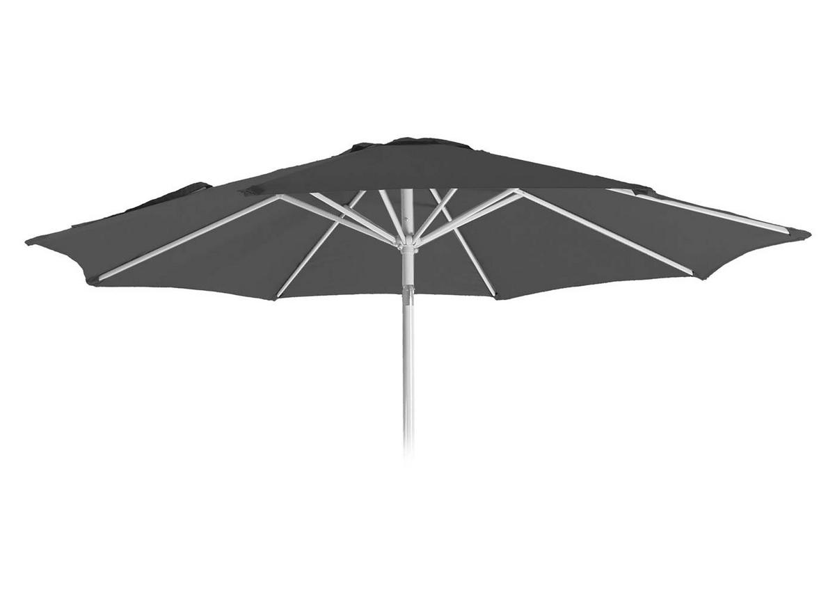 ERSATZ-BEZUG FÜR SONNENSCHIRM Anthrazit - Anthrazit, Textil (300/300cm) - MCW