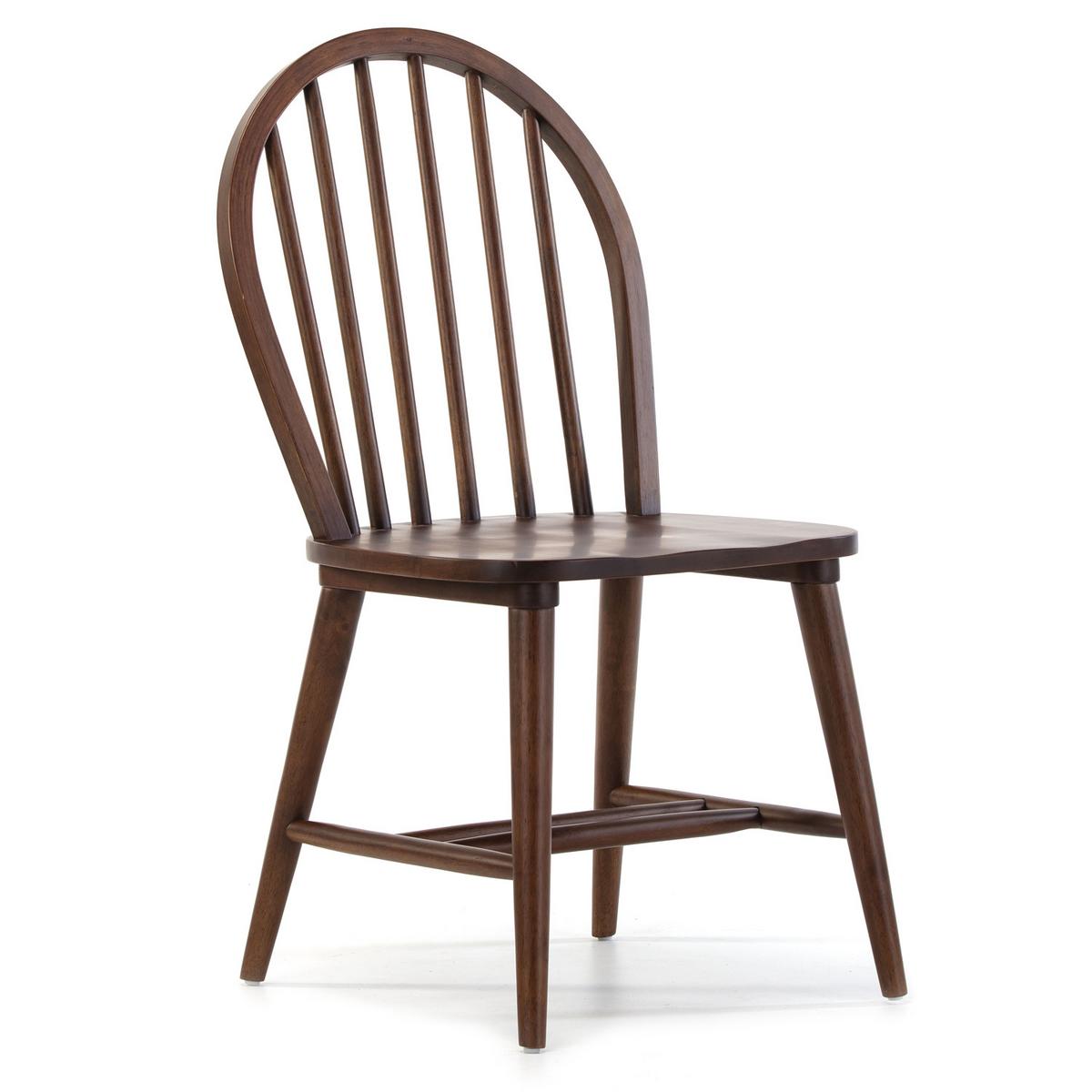 STUHL 2er-Set Clarck Nussbaum Farbe - Walnussfarben, Holz (48/92/48cm) - VS Venta-stock