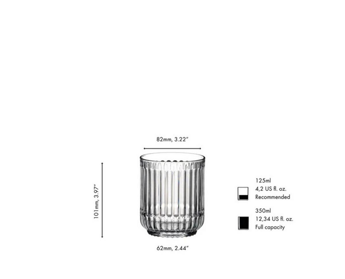 DOUBLE ROCKS GLÄSER Bar Rituals transparent 350 ml 2er Set - Transparent, Glas (0.35L) - Riedel
