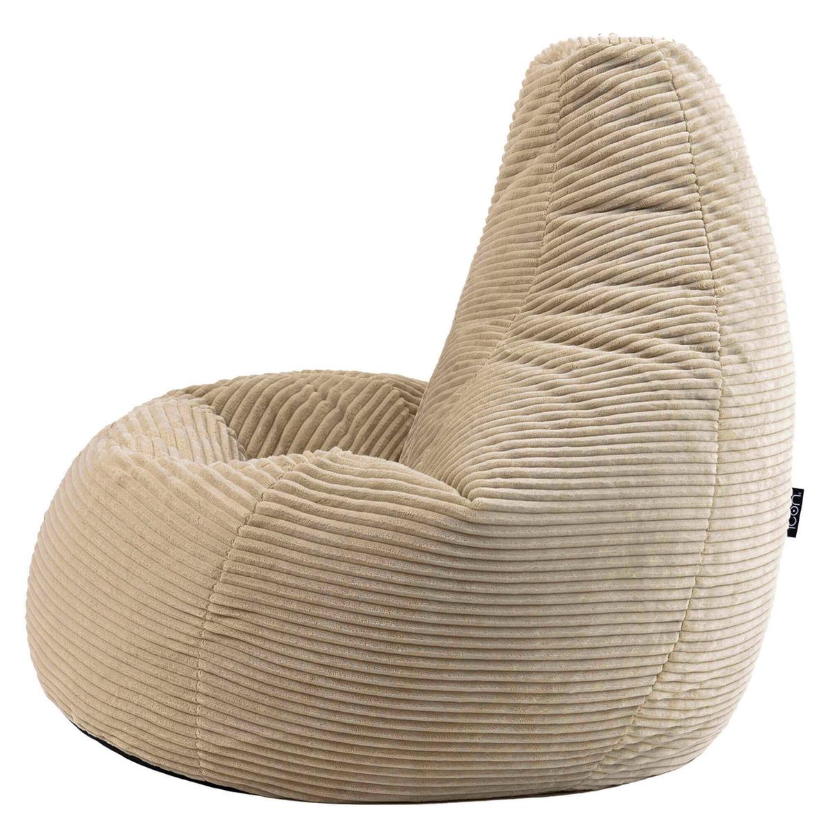 SITZSACK Dalton - Beige, Textil (82/76/82cm) - icon