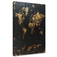 LEINWANDBILD Hobby und Bildung 20x30cm - Goldfarben, Textil (20/30cm) - Feeby
