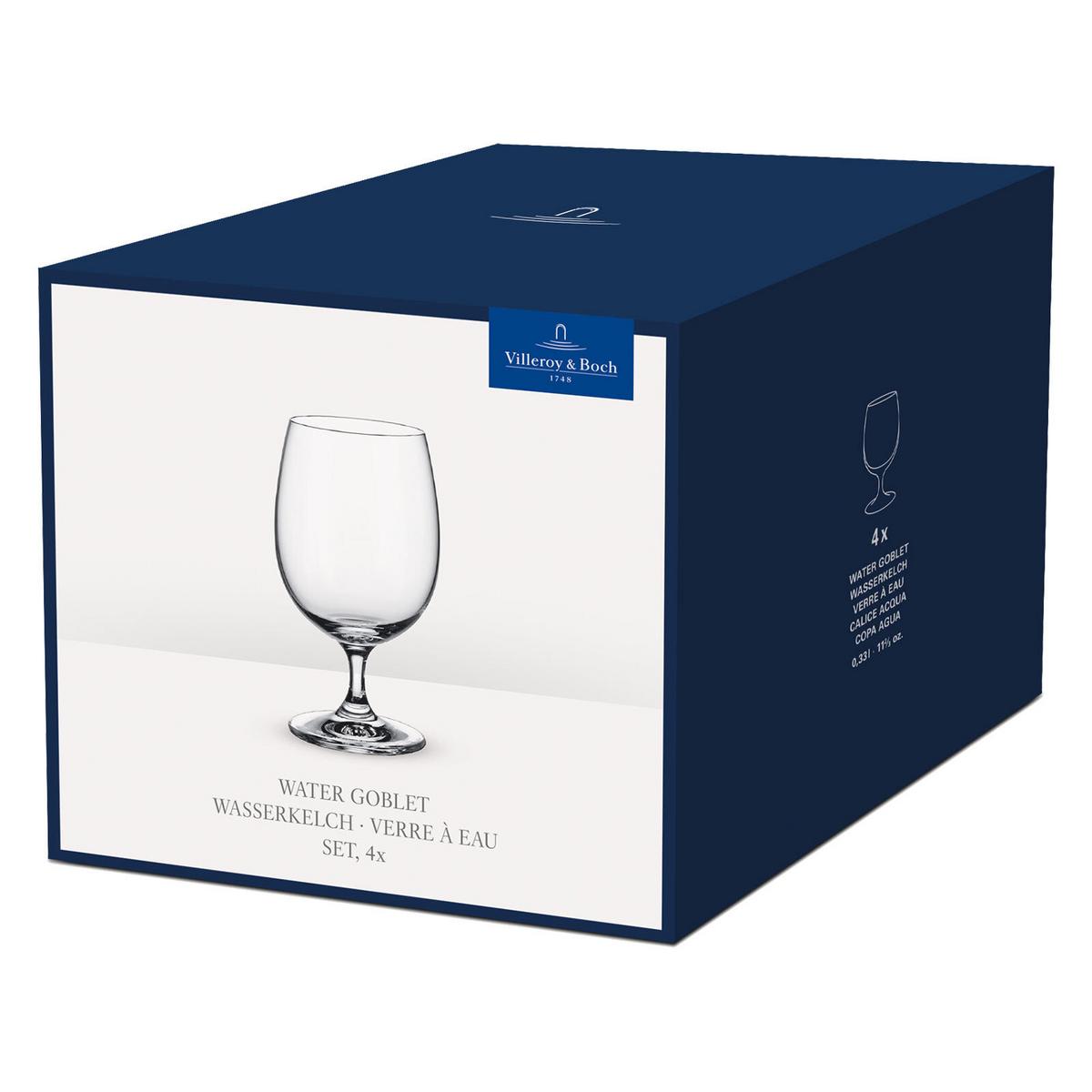 WASSERKELCHE La Divina transparent 330 ml 12er Set - Transparent, Glas (0.33L) - Villeroy & Boch