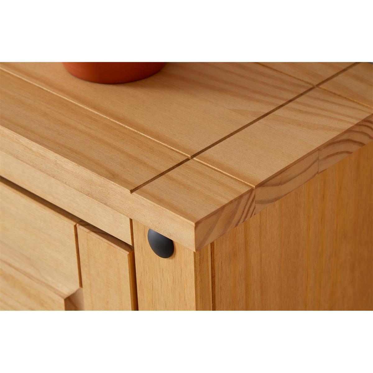 SCHUHKIPPER TEQUILA braun - Braun, Holz (73/95/26cm) - IDIMEX