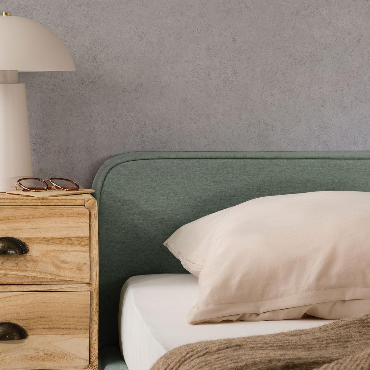 POLSTERBETT MARINI 140x200 cm grün - Grün, Textil (140/200cm) - IDIMEX