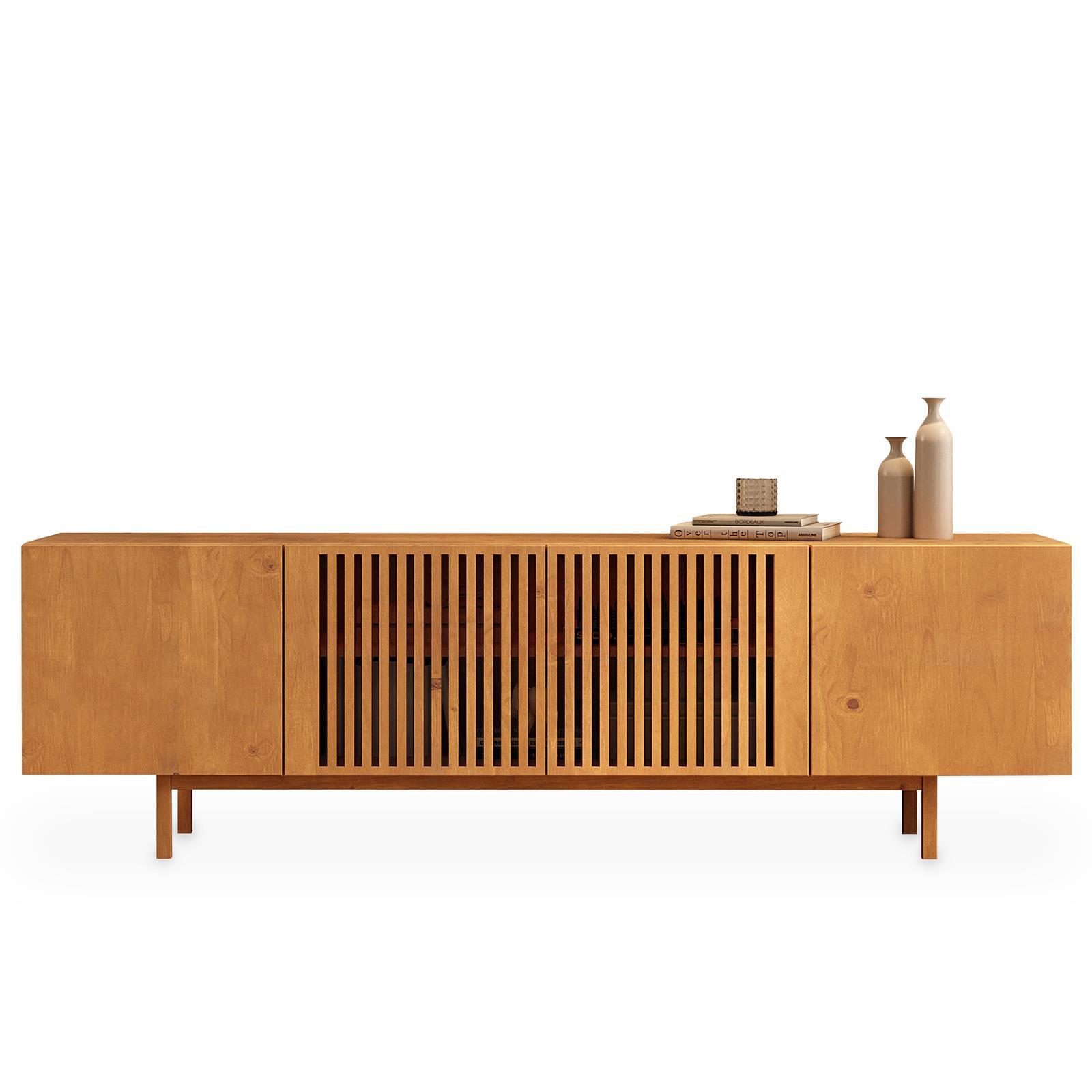 LOWBOARD LINN Eiche - Eichefarben, Holz (180/55/40cm) - IDIMEX