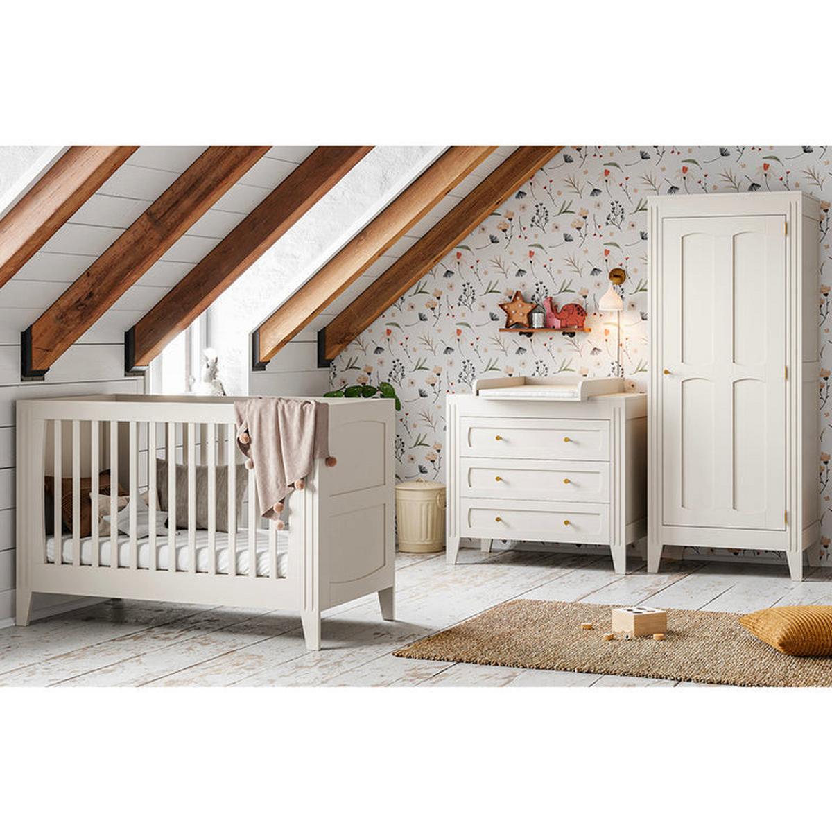 KINDERKOMMODE Weiß - Weiß, Holzwerkstoff (100/92/55cm) - Petits-meubles