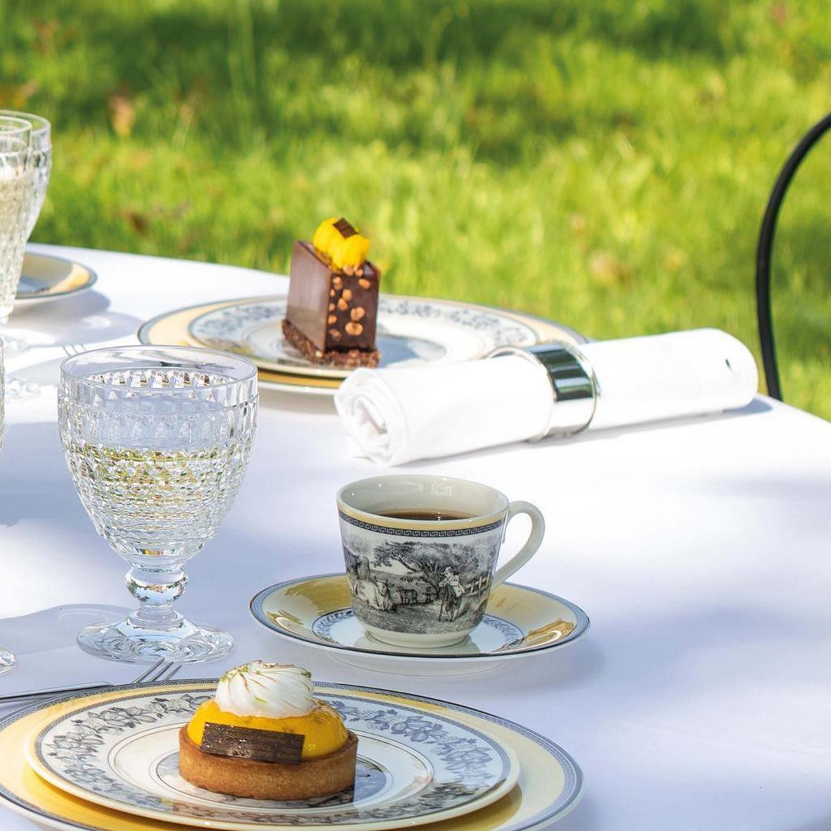FRÜHSTÜCKSUNTERTASSE Audun Ferme bunt ø 18 cm - Multicolor, Keramik (18cm) - Villeroy & Boch