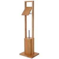 WC-PAPIERHALTER Braun - Braun, Holz (24/83/20cm) - MCW