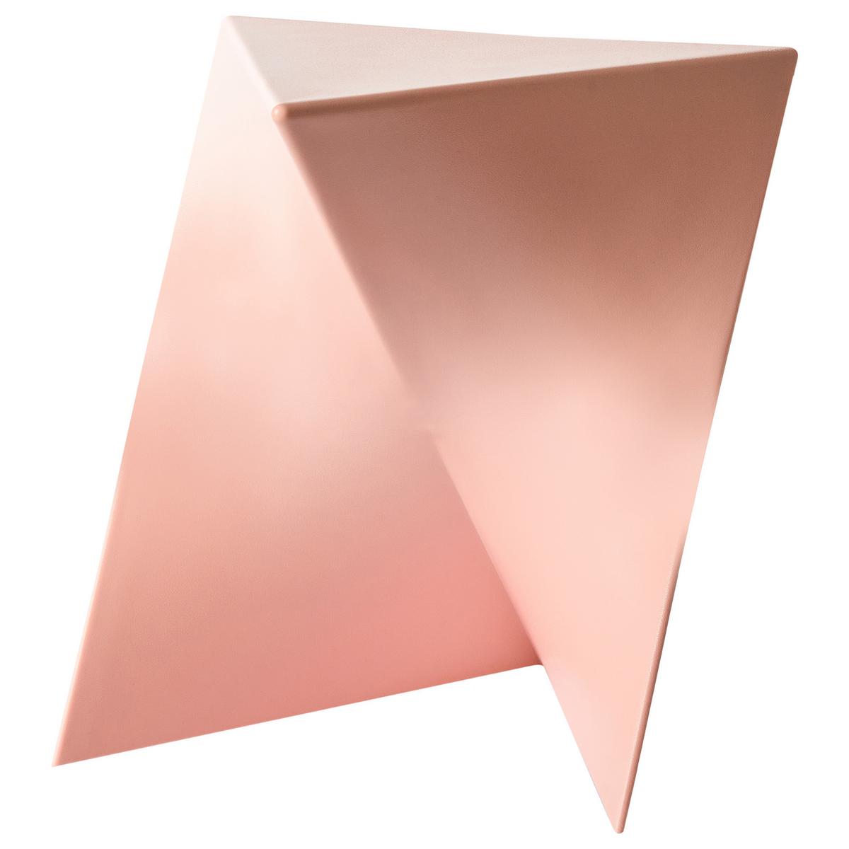 BEISTELLTISCH Pastellrosa Pecos - Pink, Kunststoff (40/40/44cm) - Beliani