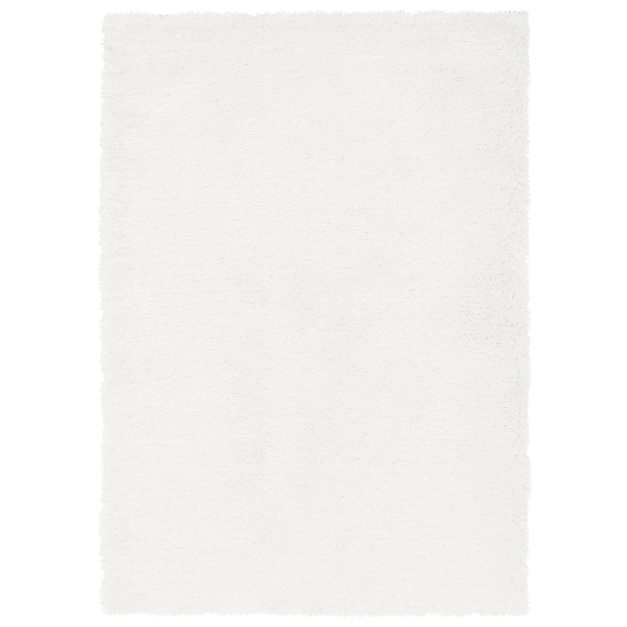 HOCHFLOR LANGFLOR SHAGGY TEPPICH GLOW - Weiß, Textil (140/200cm) - Pergamon