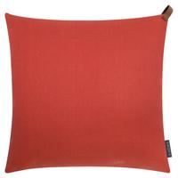 KISSENBEZUG Outdoor Das Sonnenplätzchen - Rot, Kunststoff (50/1cm) - Mokebo