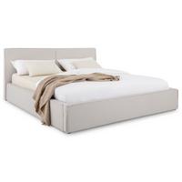 POLSTERBETT CALM 160x200 cm grau - Grau, Textil (160/200cm) - IDIMEX