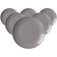 SPEISETELLER Levi Grau ø 27 cm 6er Set - Grau, Keramik (27cm) - Ritzenhoff Breker