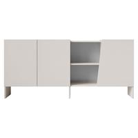 TÜRKOMMODE Edego 160 3D - Kaschmir, Holzwerkstoff (160/73/40cm) - MIRJAN24