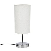TISCHLAMPE Elowen 14/12/24 cm - Silberfarben, Metall (14/12/24cm) - ZMH