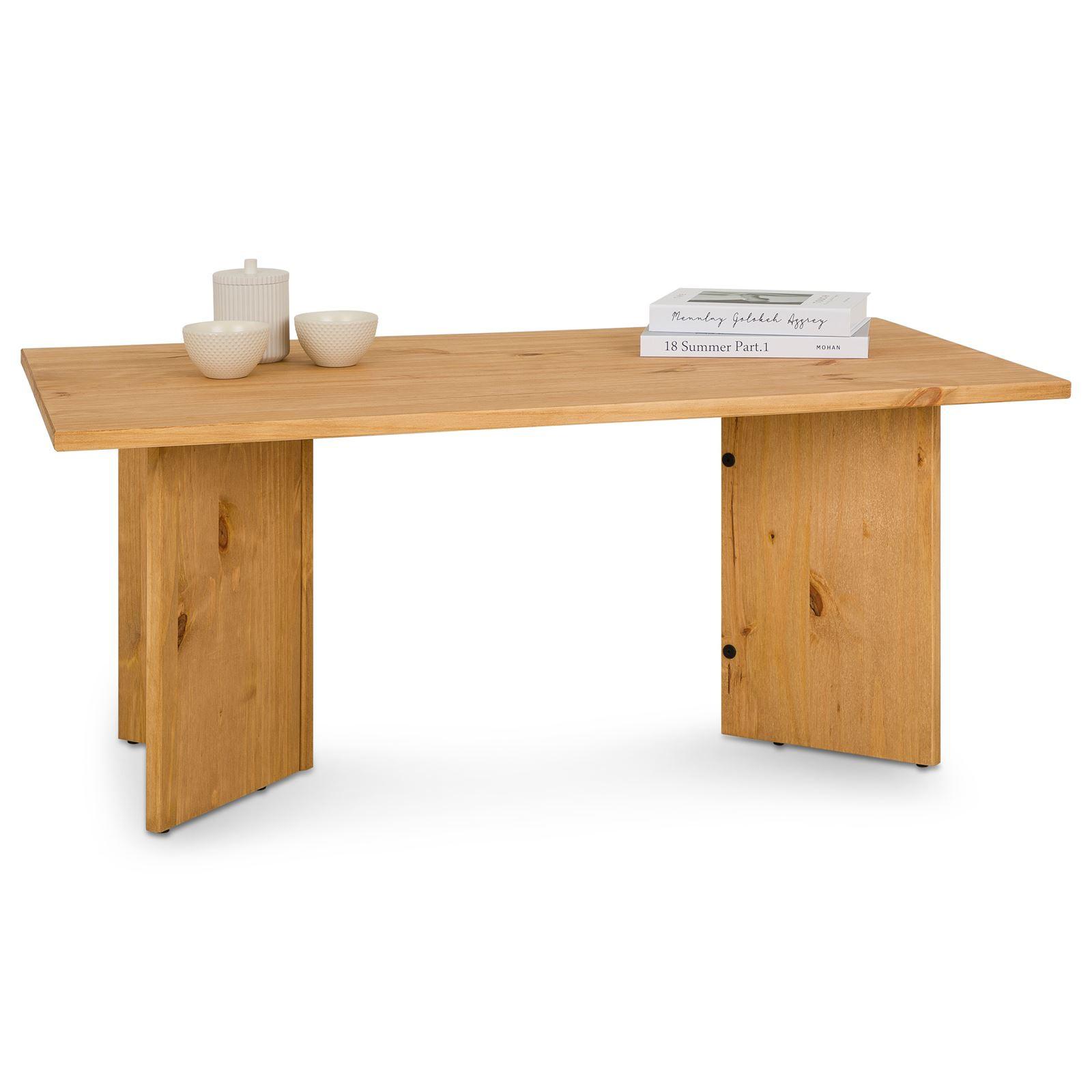 COUCHTISCH MESA gebeizt/gewachst - Kieferfarben, Holz (60/110/45cm) - IDIMEX