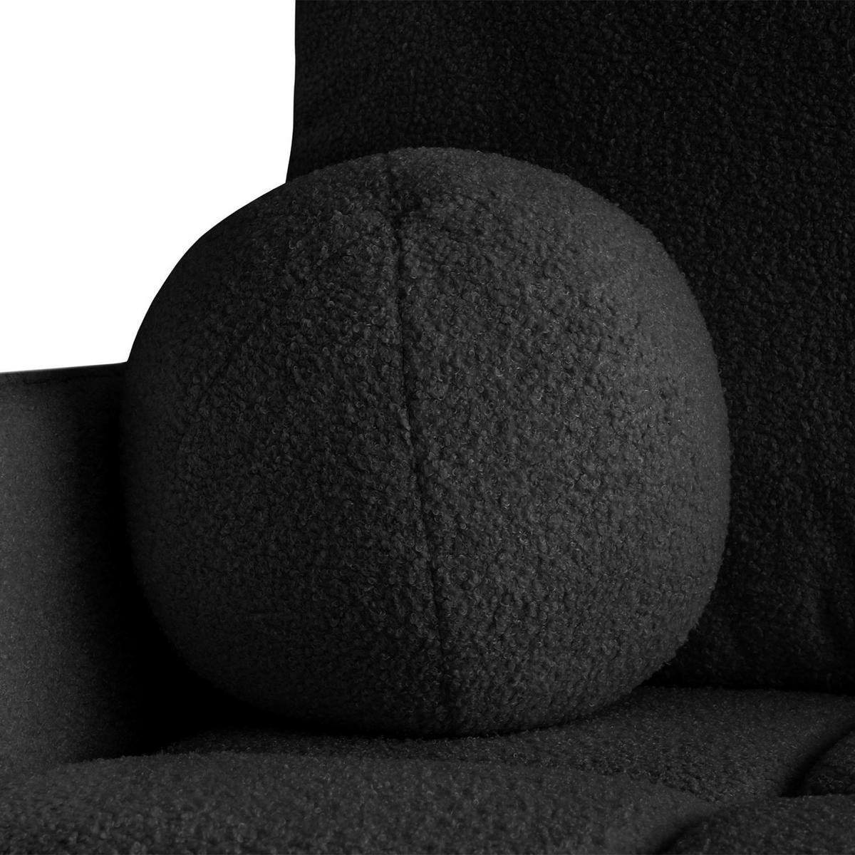 AUSZIEHBARES Ecksofa GAMMA mit Schlaffunktion Quelle 100 - Schwarz, Textil (217/145cm) - Lookway