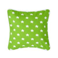 KISSENHÜLLE Sterne 30/30 cm, 100% Baumwolle - Grün, Textil (30/30cm) - Homescapes