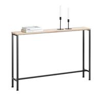 KONSOLENTISCH Holz - Naturfarben, Holz/Metall (20/120/80cm) - SoBuy