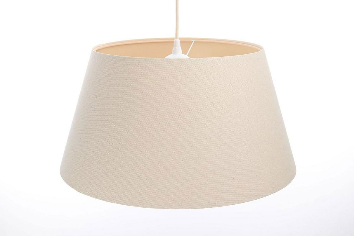 HÄNGELEUCHTE Beige 50/25 cm - Beige, Kunststoff (50/1/25cm) - ONZENO