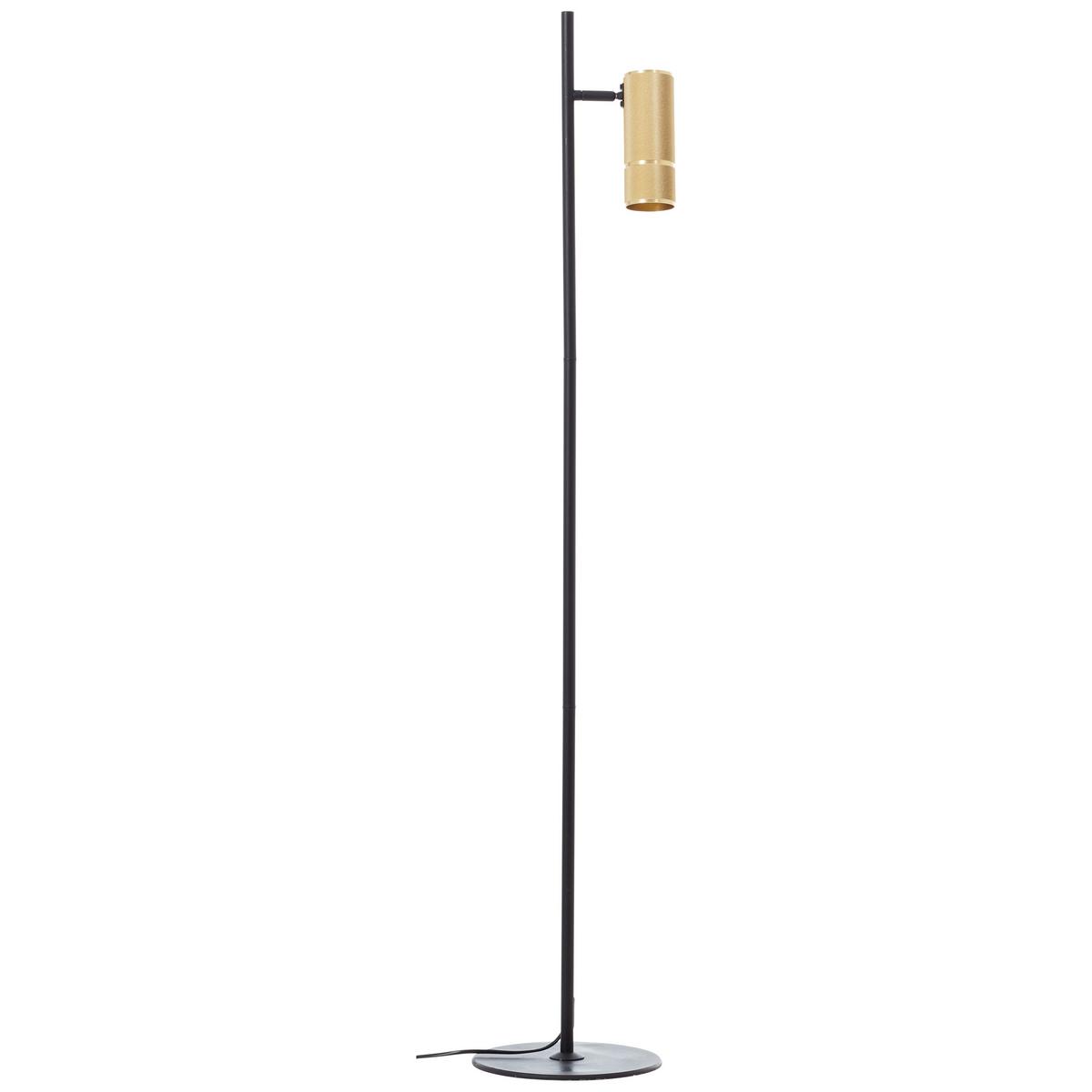 STEHLEUCHTE Marty G80054/86 - Schwarz, Metall (24/22/130cm) - Brilliant