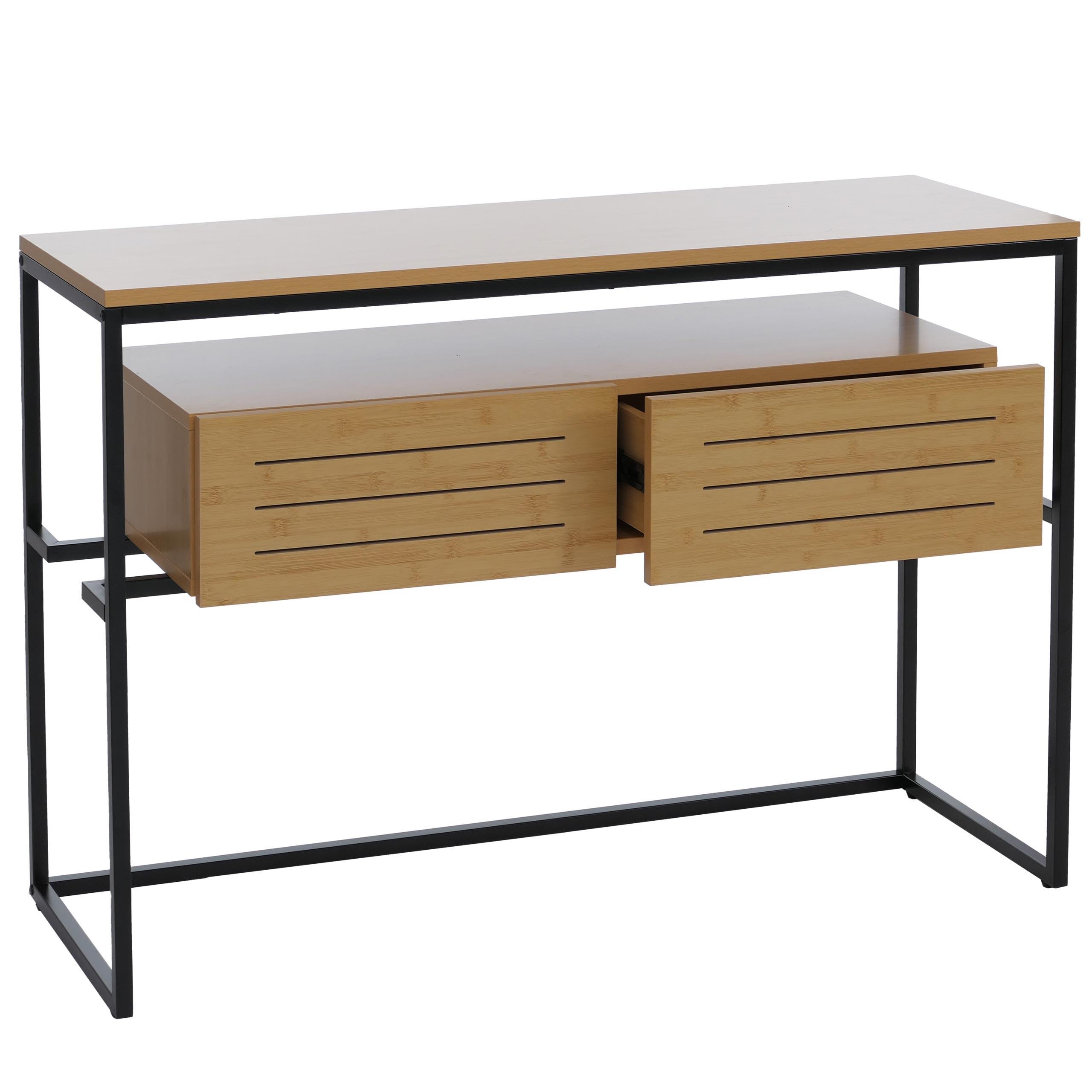 KONSOLENTISCH rechteck Beige - Beige, Holz (40/120/80cm) - MCW