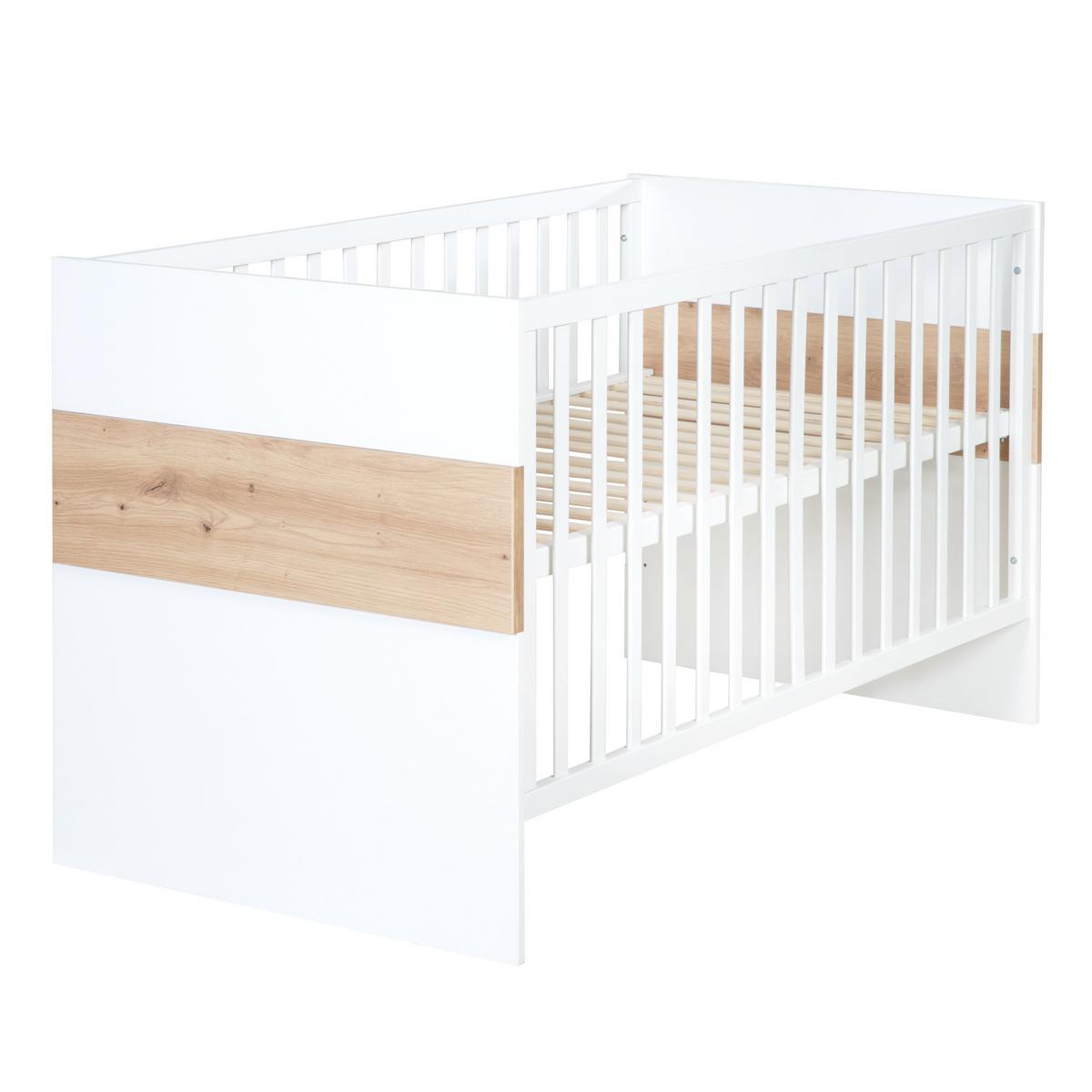 BABYZIMMER-SET Lion 2-teilig - Multicolor/Eiche Artisan, Holz/Holzwerkstoff (76/82/144cm) - Roba