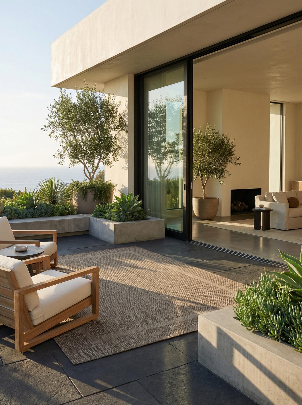 TEPPICH Outdoor ALSTER in Braun, einfarbig, 240 x 340 cm - Braun, Textil (340/240cm) - KADIMA DESIGN