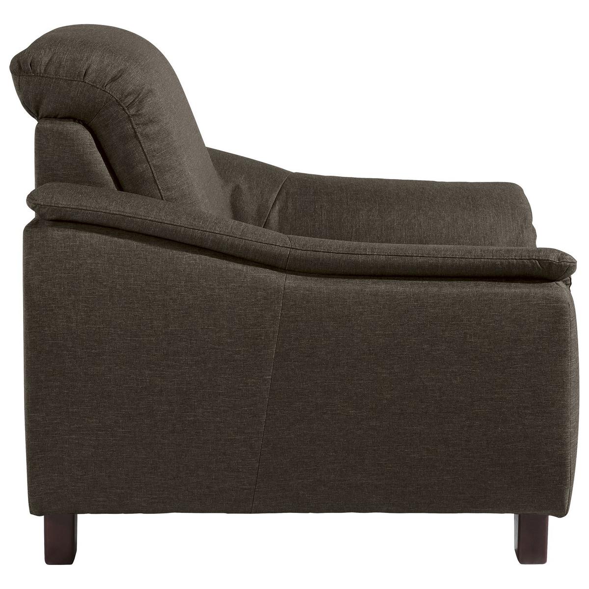 POLSTERSESSEL Kaylil Flachgewebe braun - Braun, Kunststoff (87/82/100cm) - 58aufmkessel