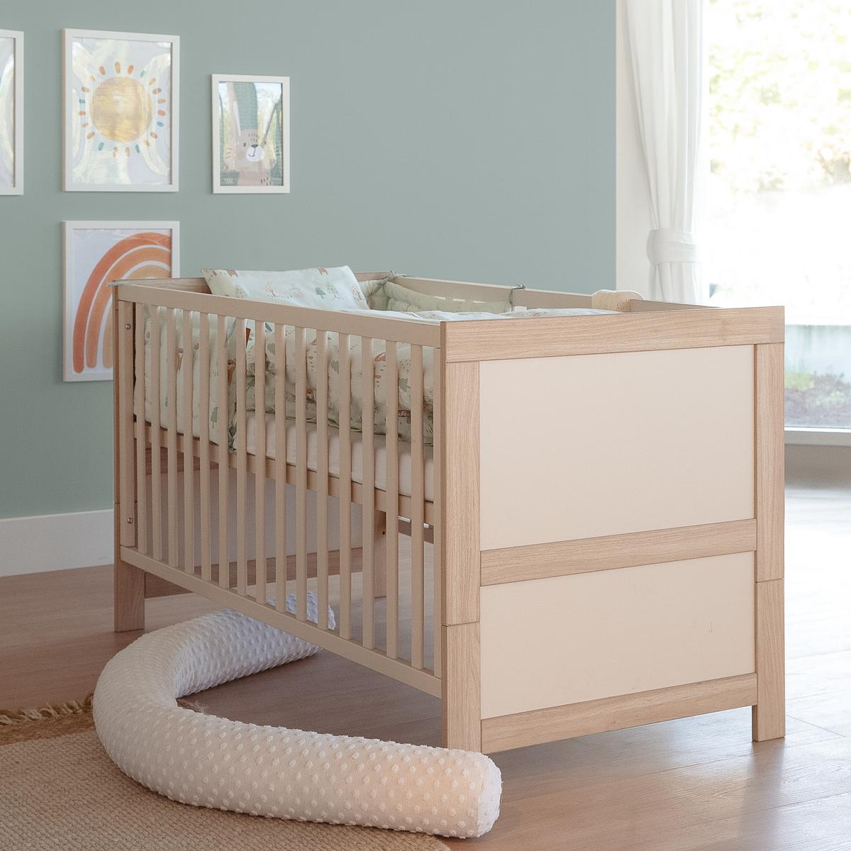 BABYZIMMER-SET Momo 3-teilig - Kaschmir, Holz/Holzwerkstoff (118/190/52cm) - Roba