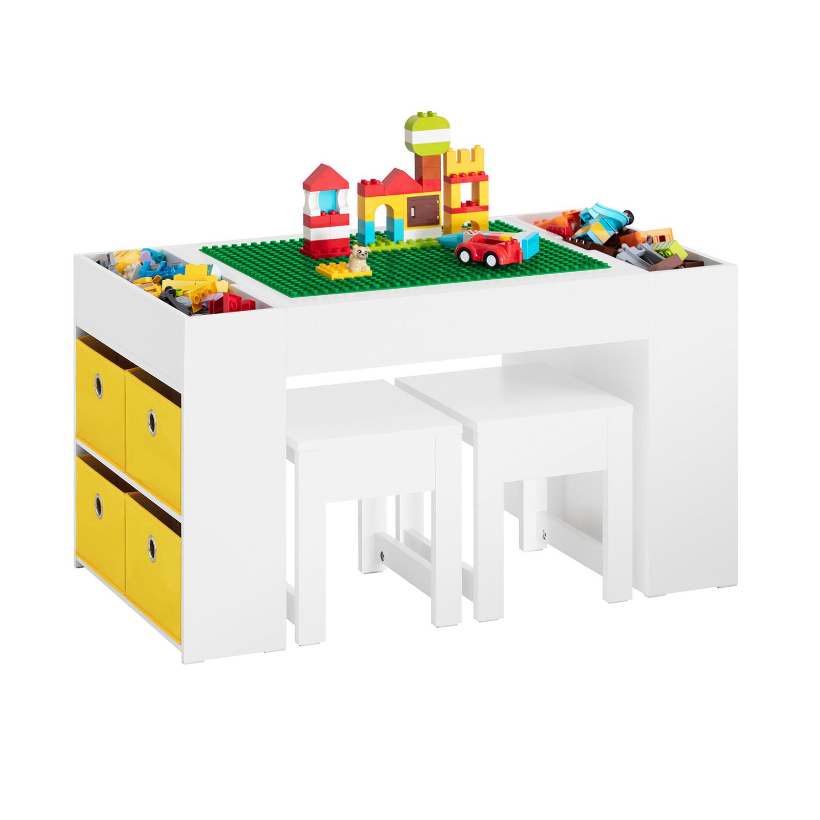 KINDERSITZGRUPPE Weiß - Weiß, Holzwerkstoff (87/50/50cm) - SoBuy