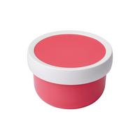 FRUCHTBOX MIT GABEL Campus pink 300 ml - Pink, Kunststoff (6.7/10.4/6.7cm) - Mepal