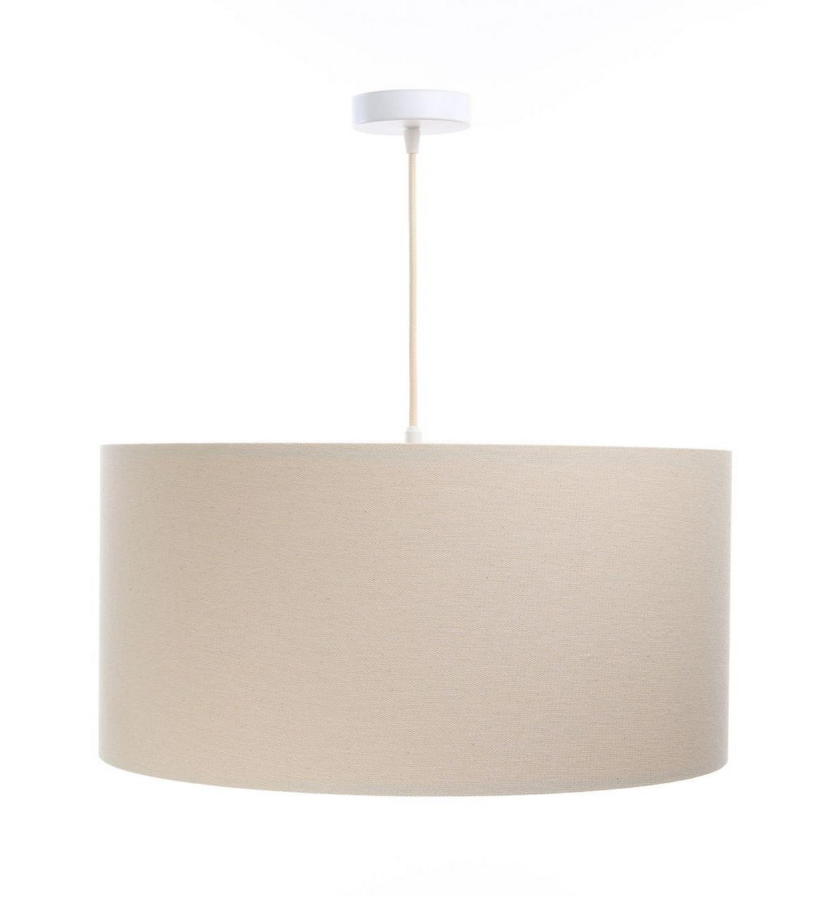 HÄNGELEUCHTE Beige 30/20 cm - Beige, Kunststoff (30/0.4/20cm) - ONZENO