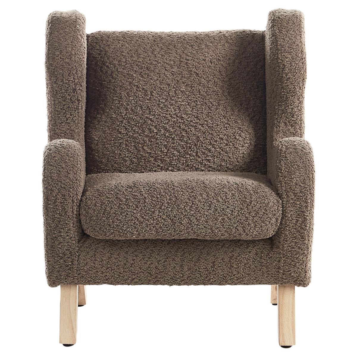 KINDERSESSEL Braun Farum - Braun, Textil (45/55/41cm) - Beliani