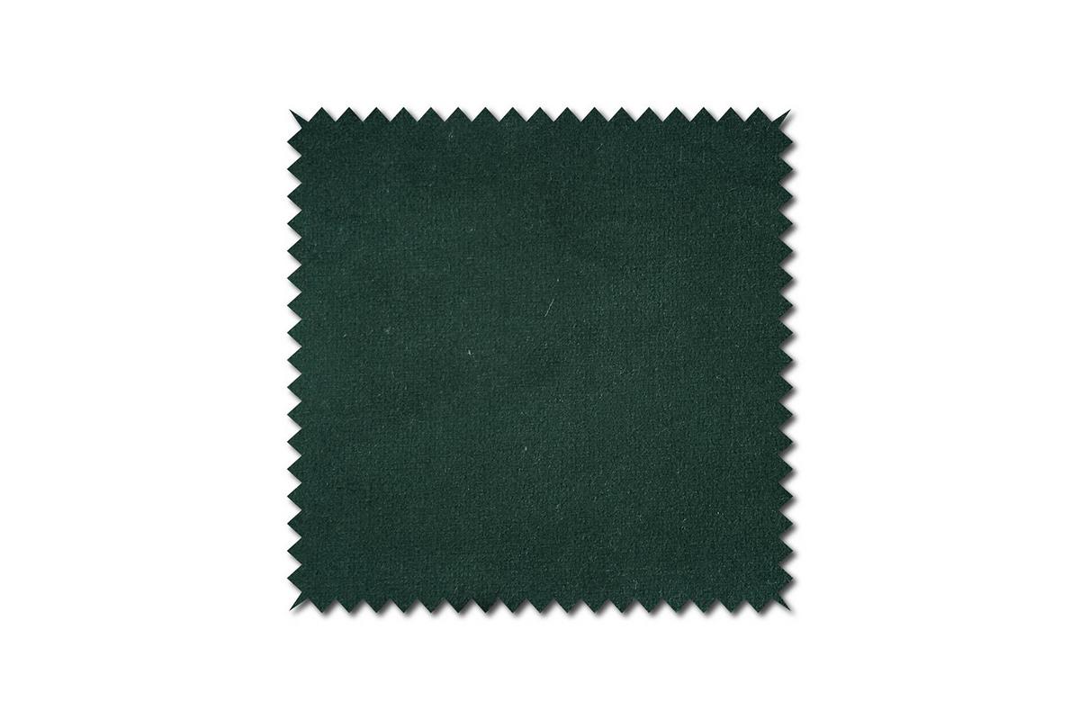 HOCKER LOTTE Smaragdgrün Velvet - Smaragdgrün, Textil/Metall (57/44/52cm) - KAWOLA