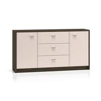 SIDEBOARD Kaius Kaschmir und Dunkles Holz - Kaschmir, Holzwerkstoff (160/84.9/40cm) - Petits-meubles