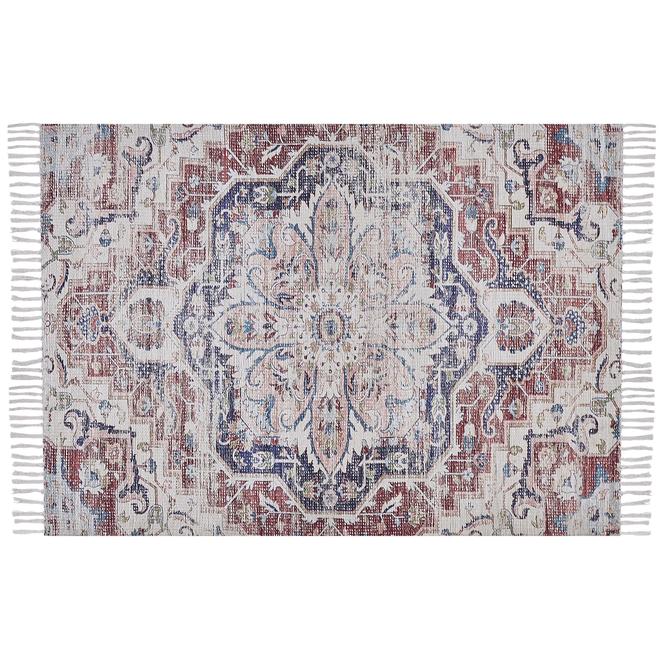 KURZFLOR-TEPPICH Kelkit 230/150 cm - Multicolor, Kunststoff (150/230cm) - Beliani