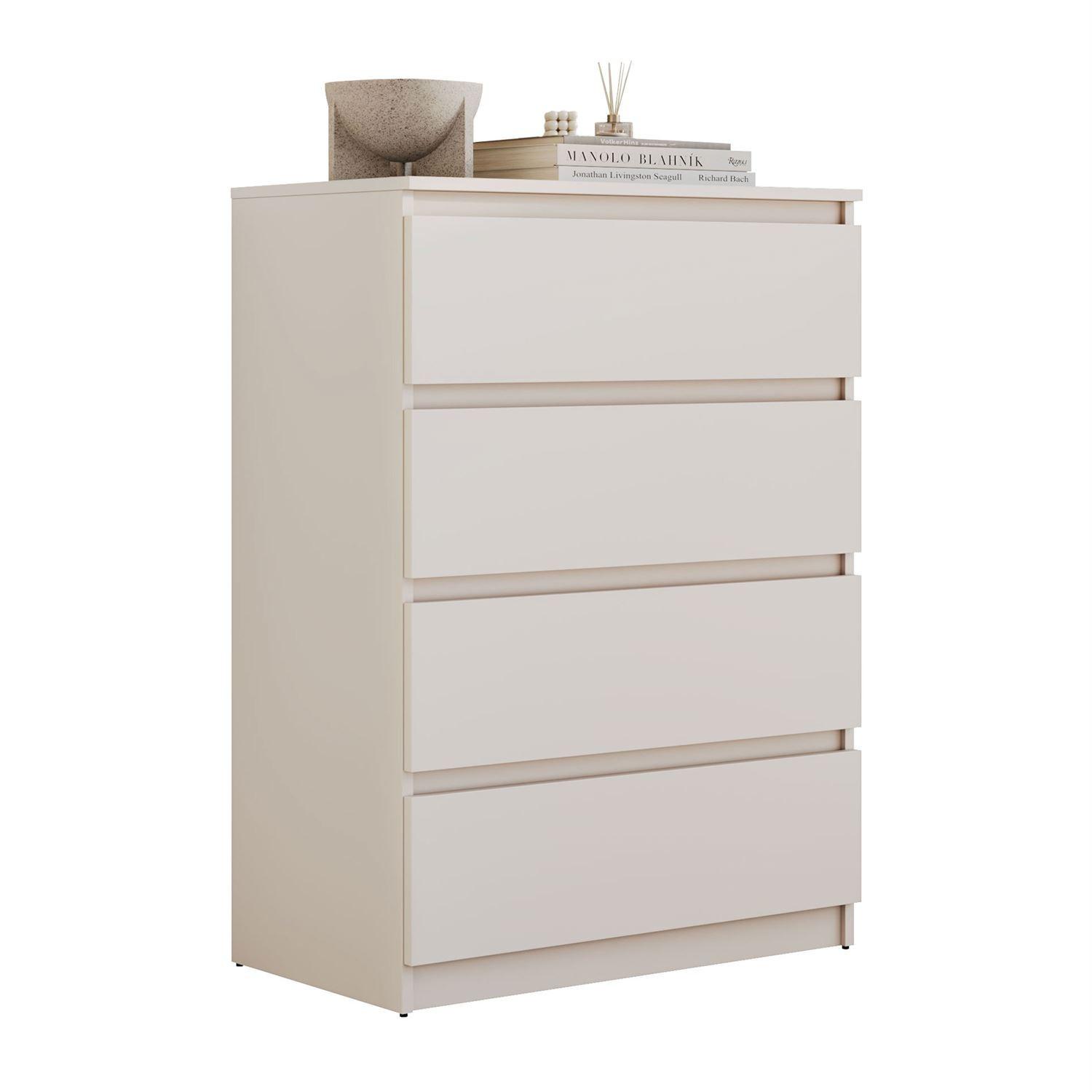 HIGHBOARD HANA M4 70 Kaschmir - Kaschmir, Holzwerkstoff (70/97/40cm) - Lookway