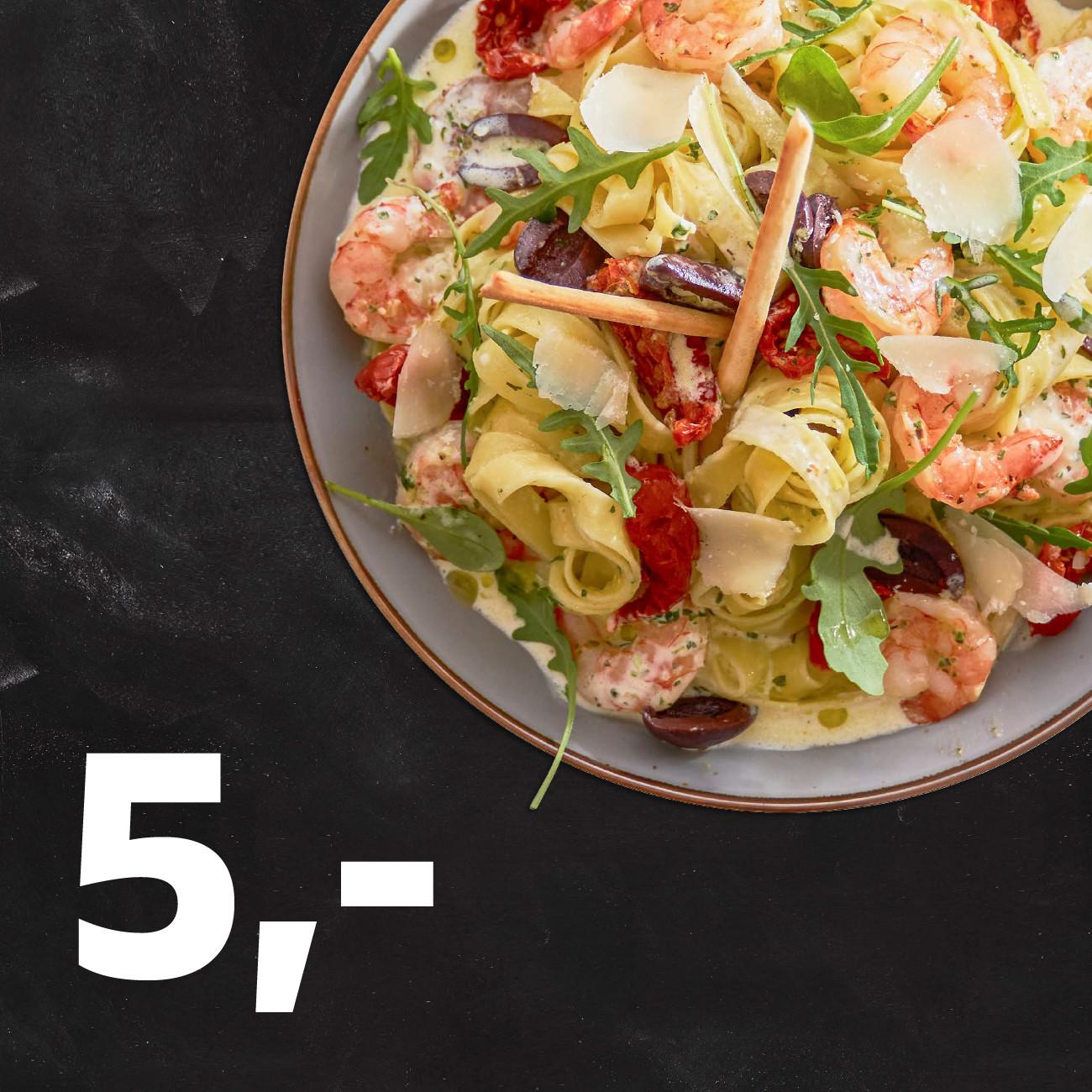 Tagliatelle Garnelen