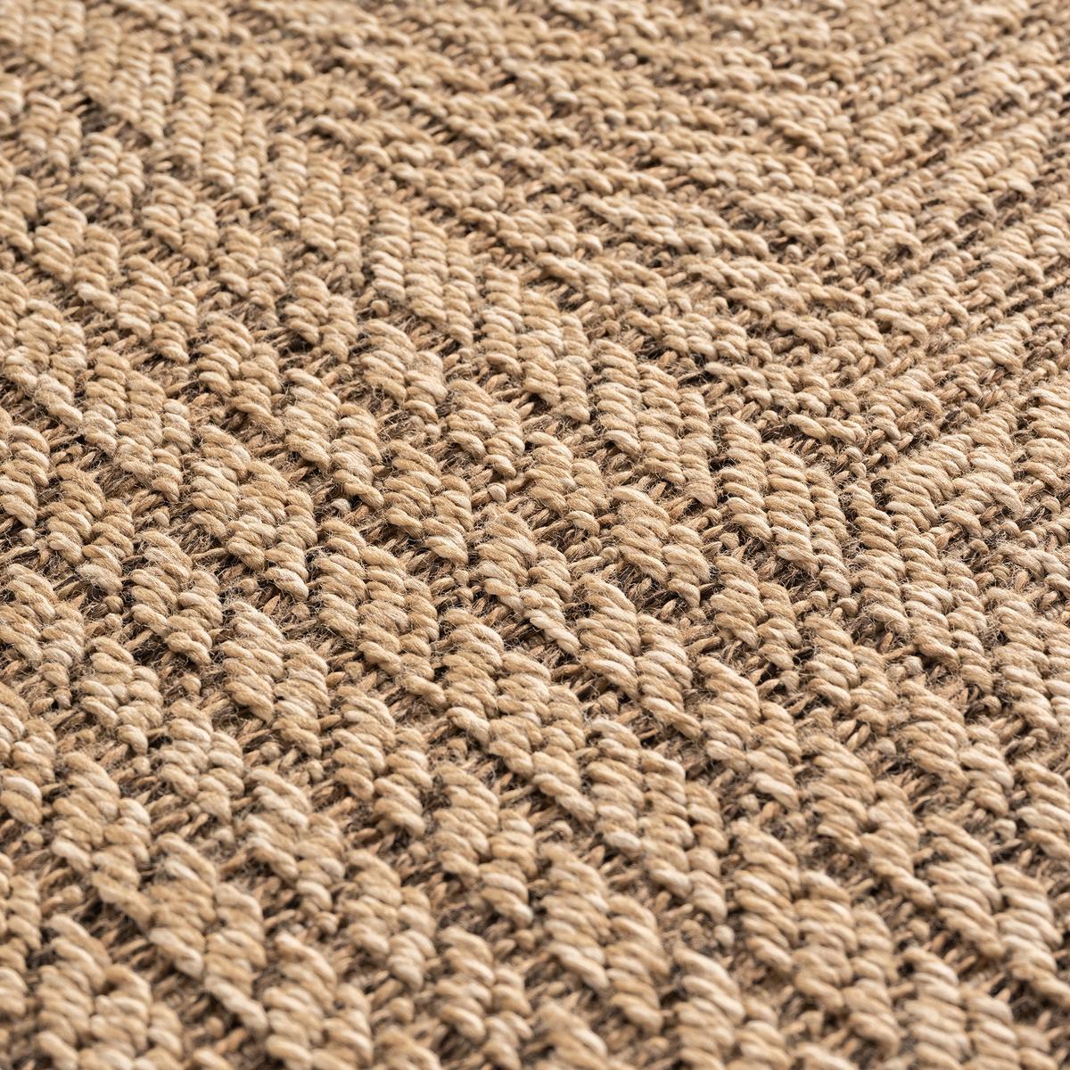 TEPPICH Outdoor ARLBERG in Beige, in Jute-Optik, aus Polypropylen, 160 x 230 cm - Beige, Textil (230/160cm) - KADIMA DESIGN