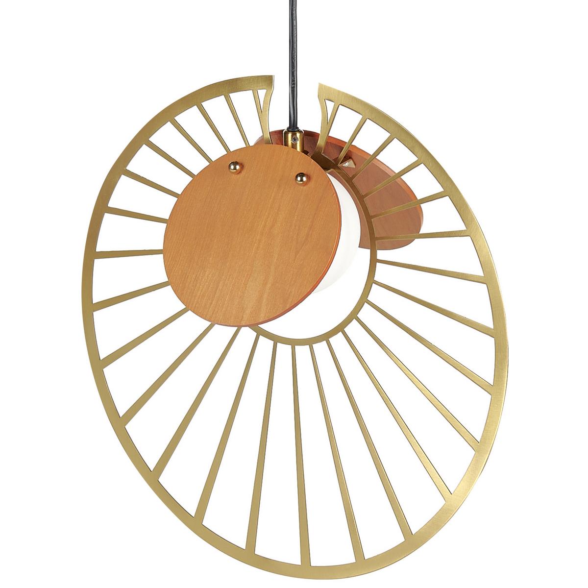 HÄNGELEUCHTE Bargo 10/20/151 cm - Goldfarben, Metall (10/20/151cm) - Beliani