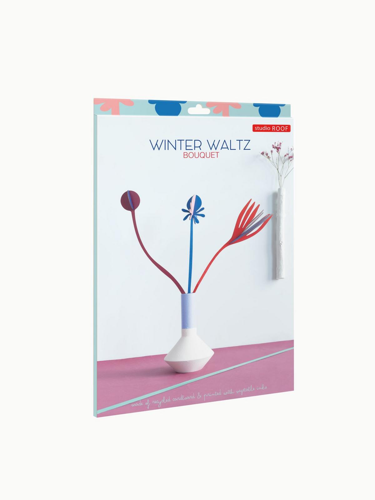 WANDSKULPTUR Bunt 6/27 cm - Multicolor, Wellpappe (6/27/6cm) - Studio Roof